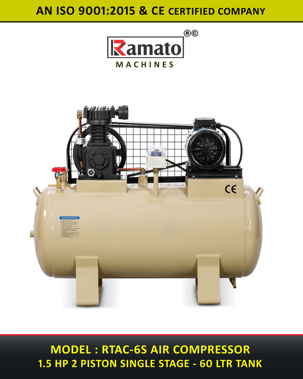 Single Stage Air Compressor Manufacturer Exporter india