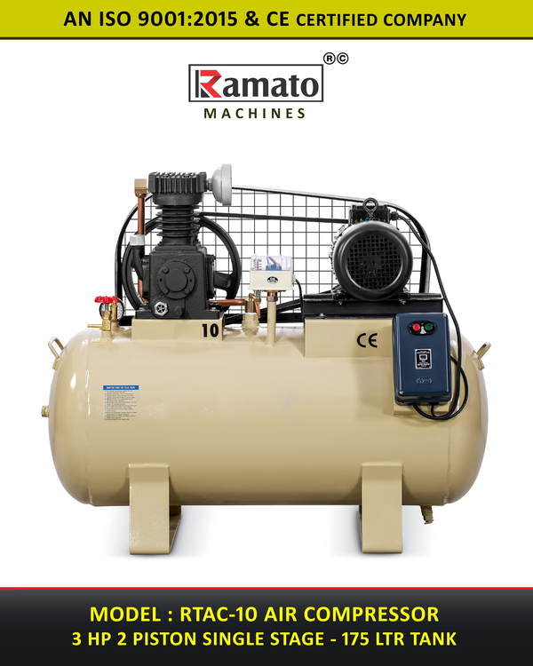 500 Pound Industrial Air Compressor Manufacturer Exporter india