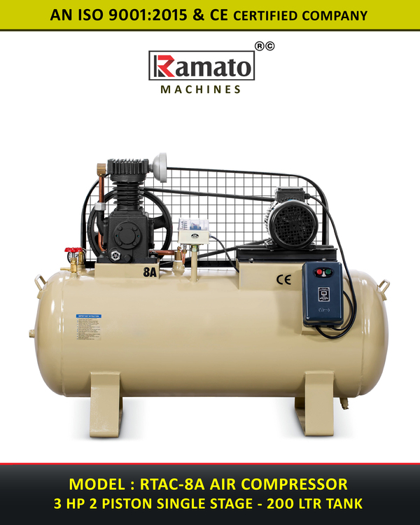 Motor Garage Petrol Pump Air Compressor Manufacturer Exporter india