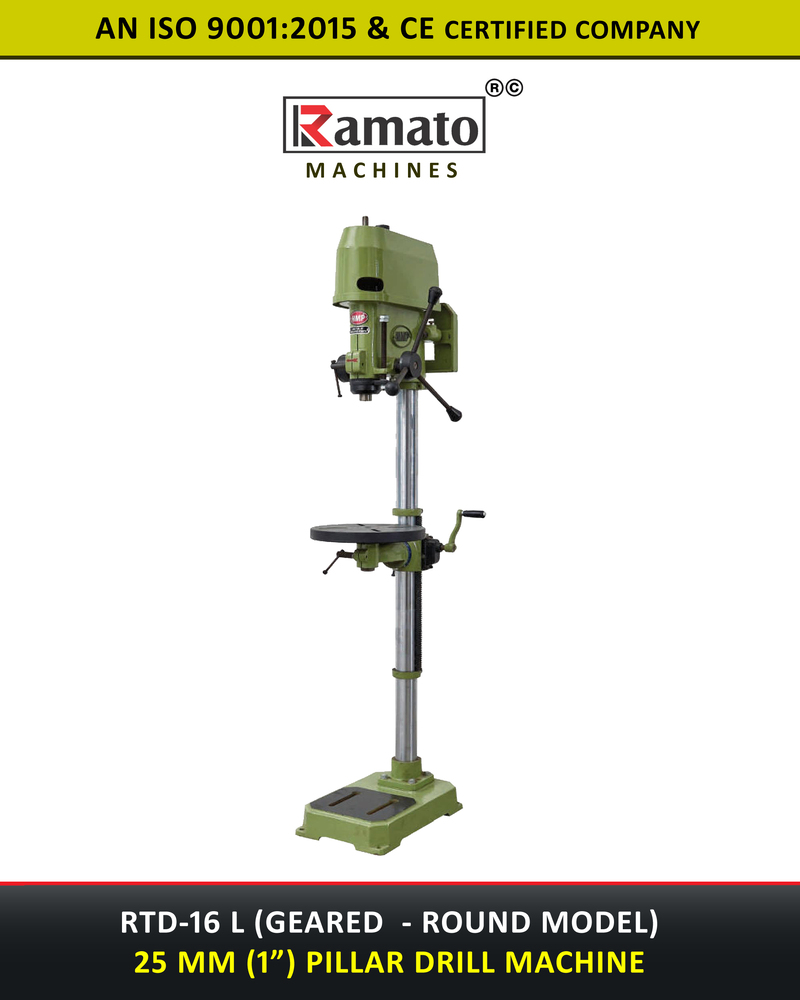 Geared Drilling Machine Manufacturer Exporter India