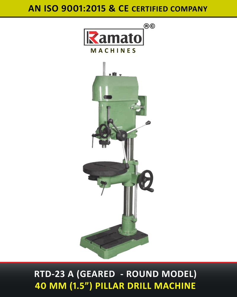 10inch Center Pillar Drilling Machine Manufacturer Exporter India