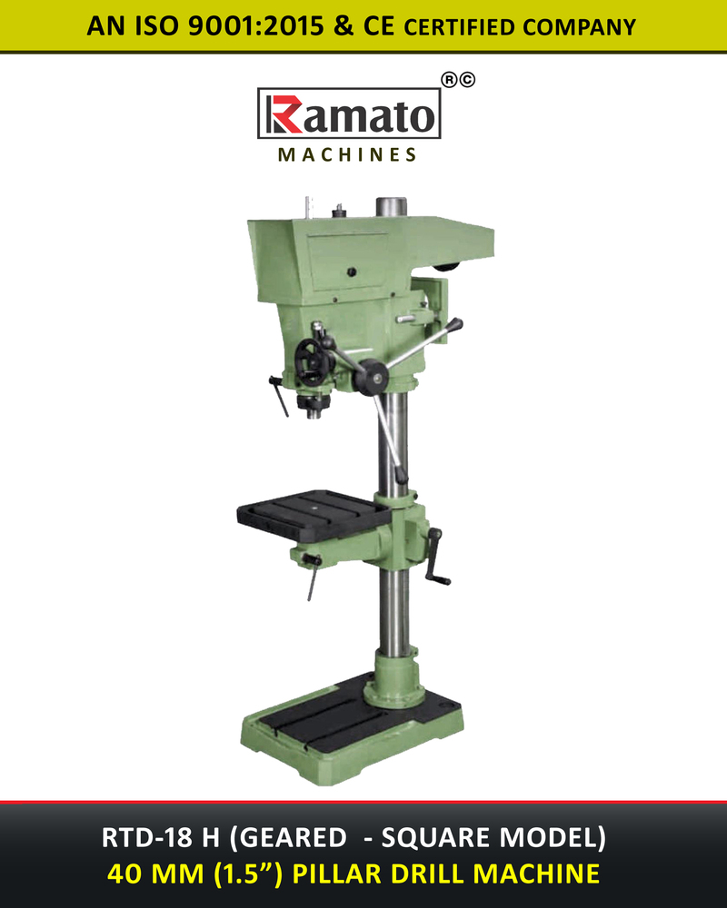 40mm Pillar Drilling Machine Manufacturer Exporter India
