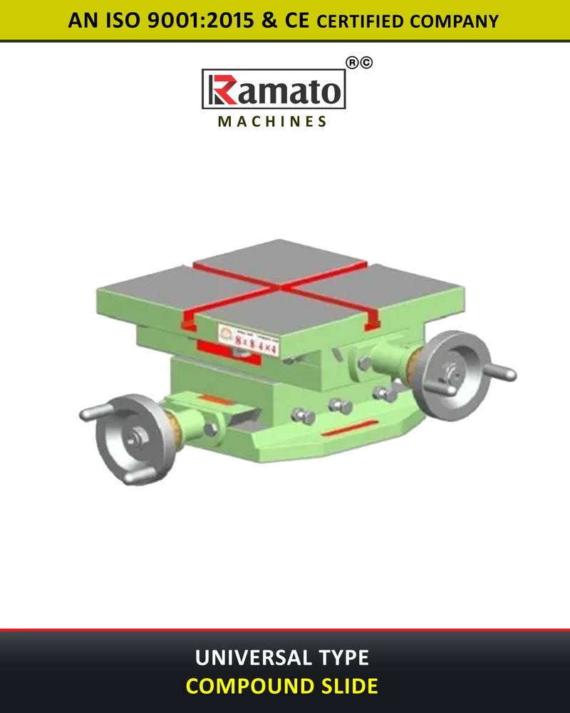 Compound Cross Slide Manufacturer Exporter in Rajkot Gujarat Bharat (INDIA)