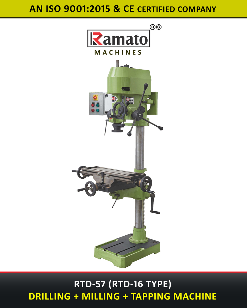 Milling Drilling Tapping Machine Manufacturer Exporter India