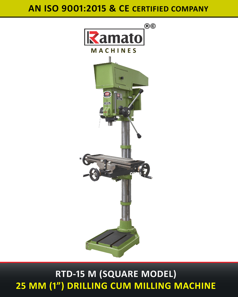 20mm Drilling Cum Milling Machine Manufacturer Exporter India
