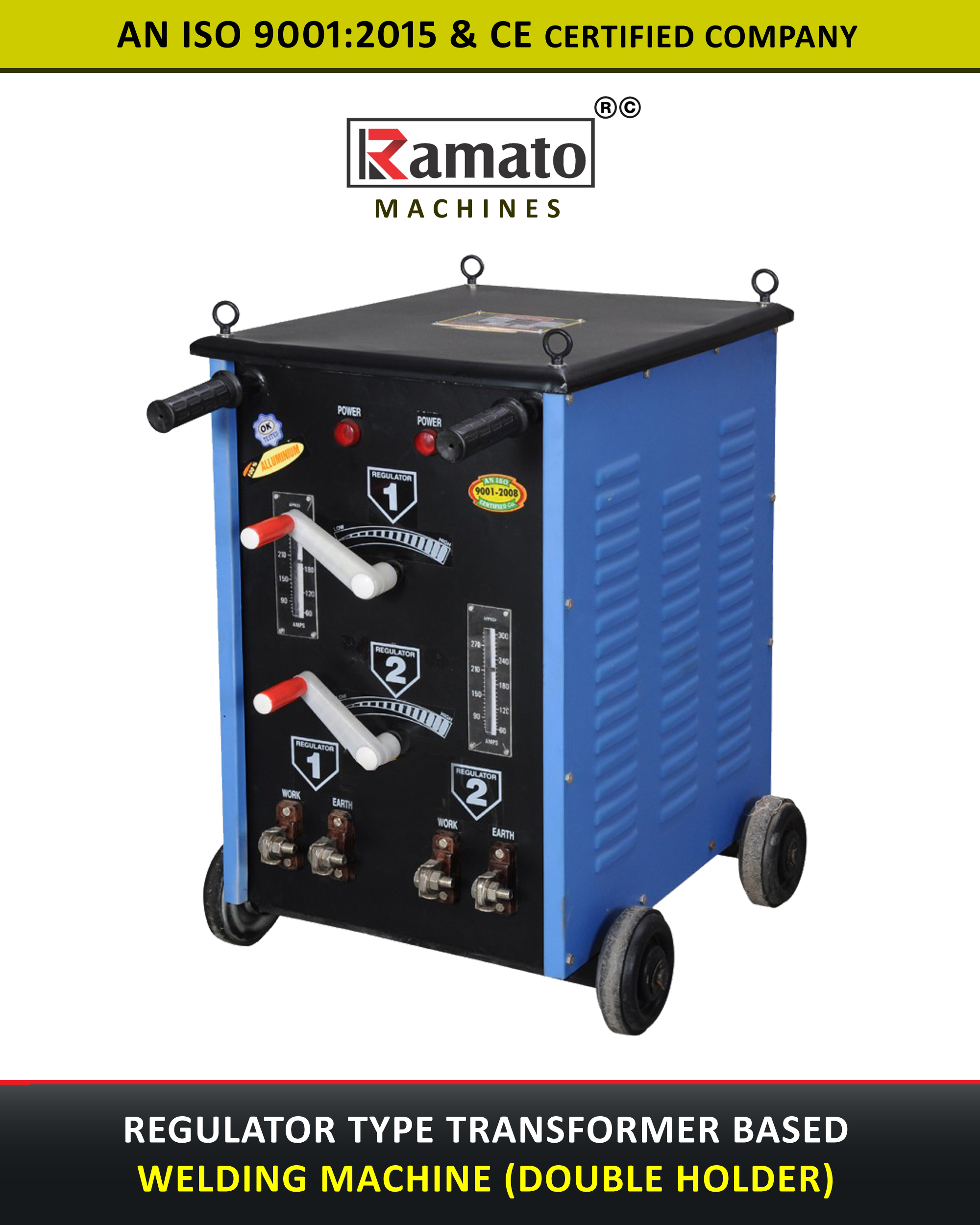 Double Holder Welding Machine Manufacturer Exporter in Rajkot Gujarat Bharat (INDIA)