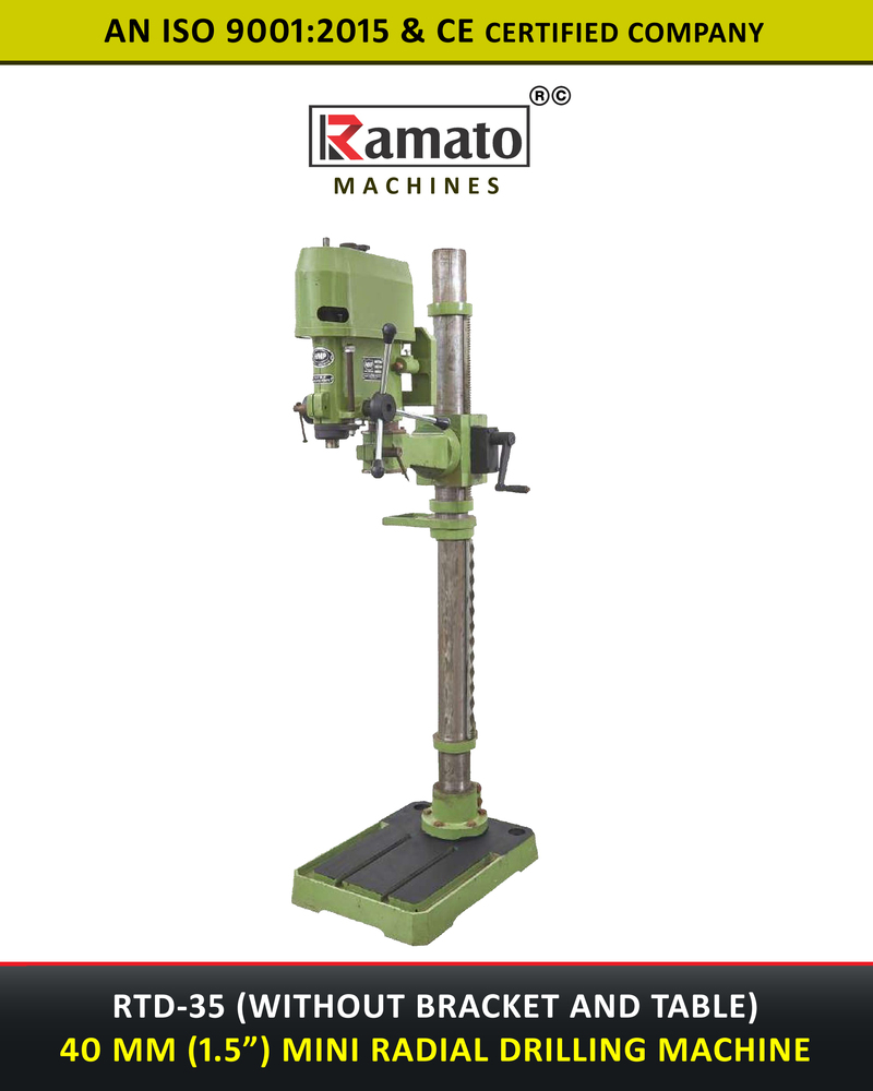 20mm Mini Radial Drill Machine Manufacturer Exporter India