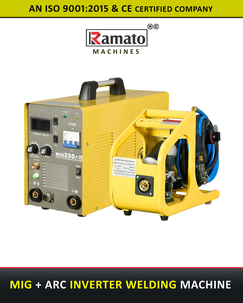 MIG 250FS Single Phase Welding Machine Manufacturer Exporter india