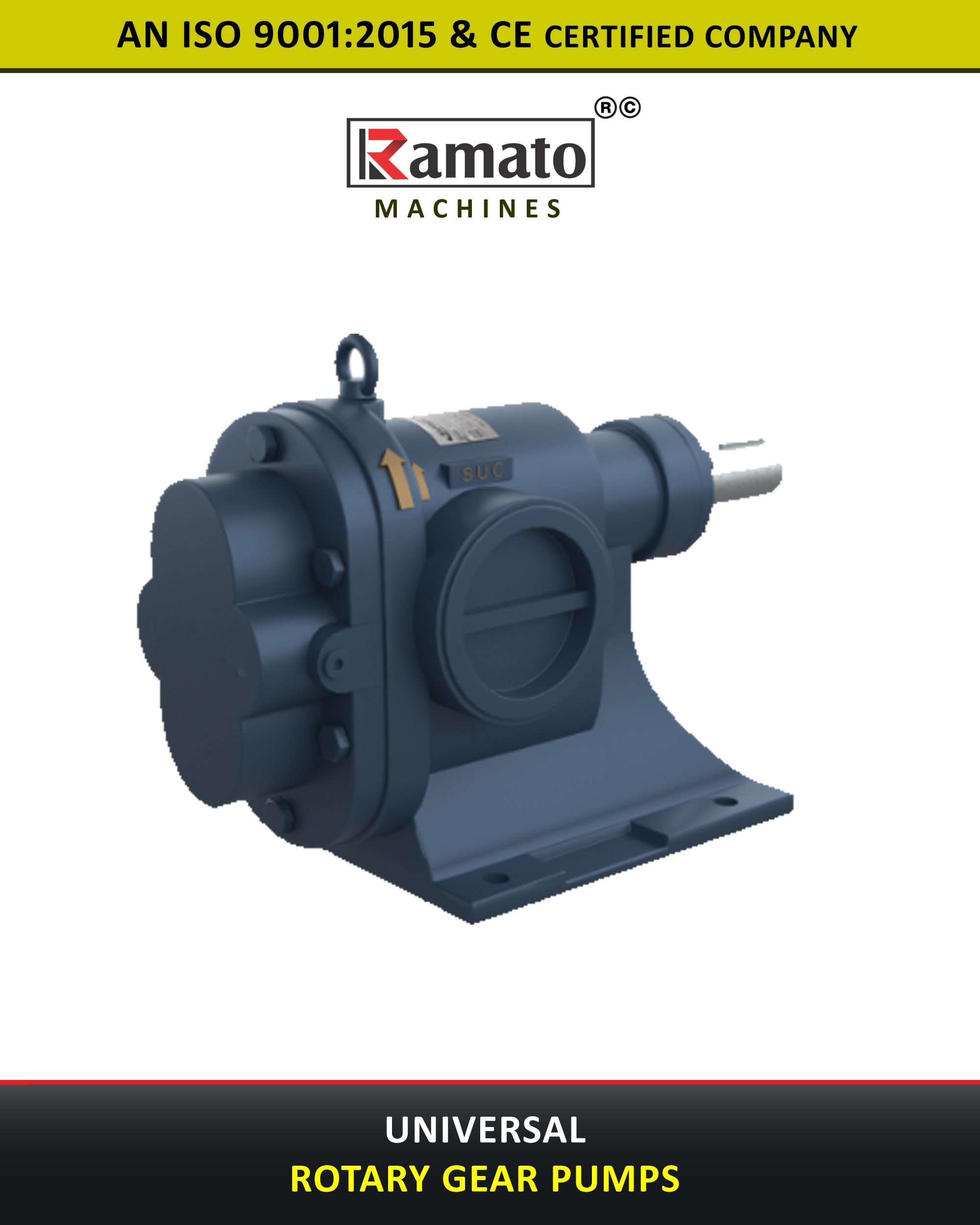 ROTARY GEAR PUMPS Manufacturer Exporter in Rajkot Gujarat Bharat (INDIA)