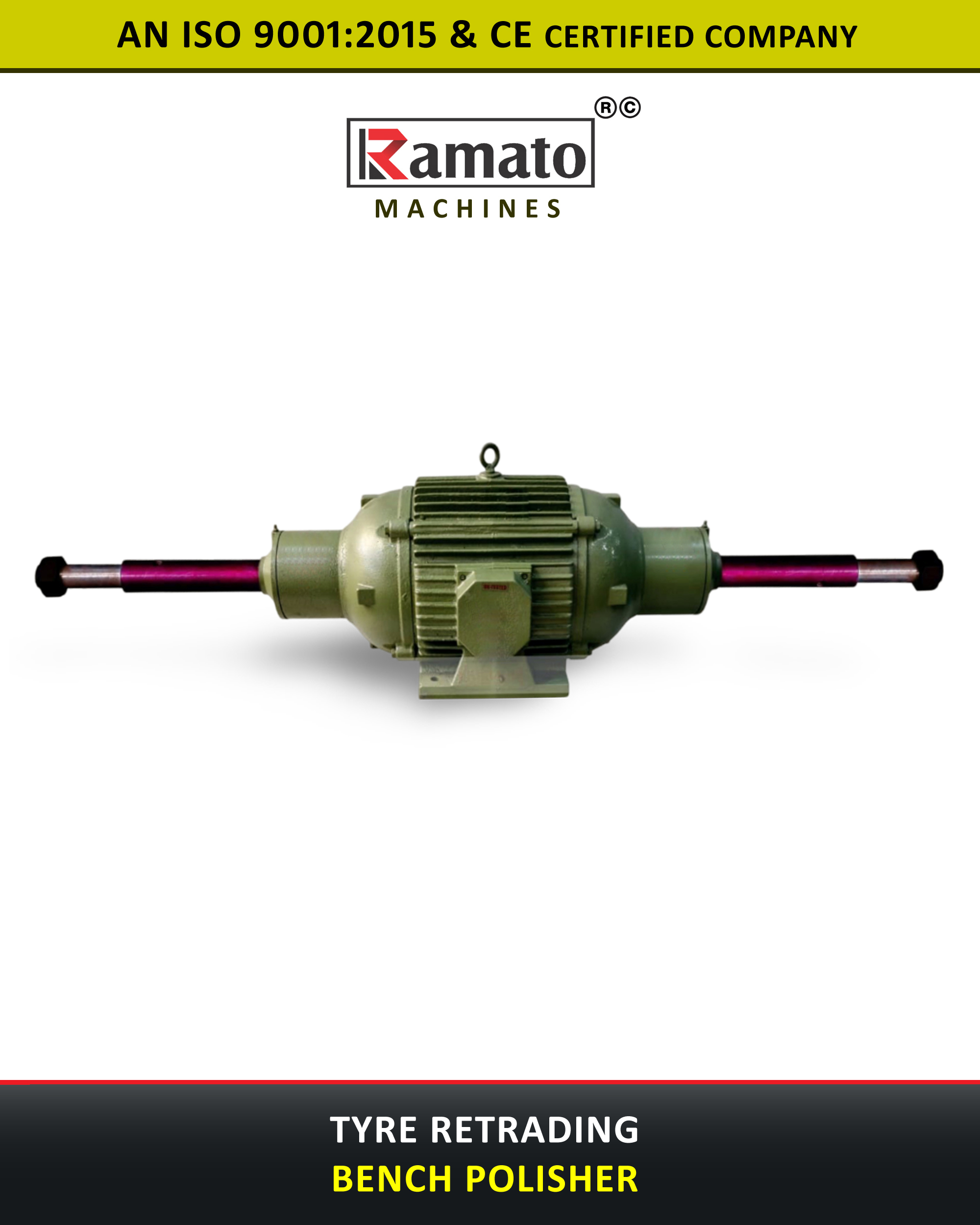 Tyre Retreading Buff Polisher Manufacturer Exporter india