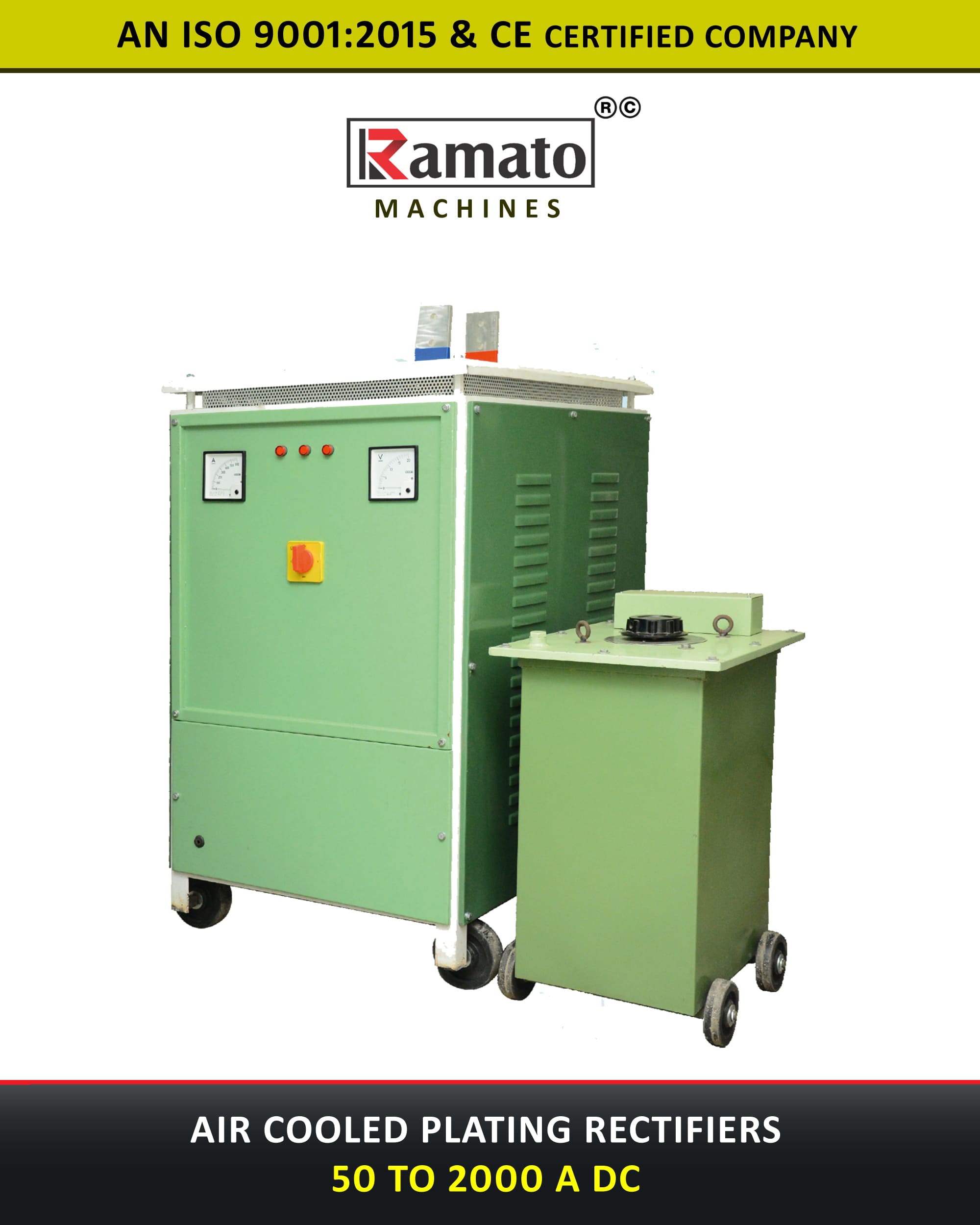 AIR COOLED RECTIFIER Manufacturer Exporter in Rajkot Gujarat Bharat (INDIA)