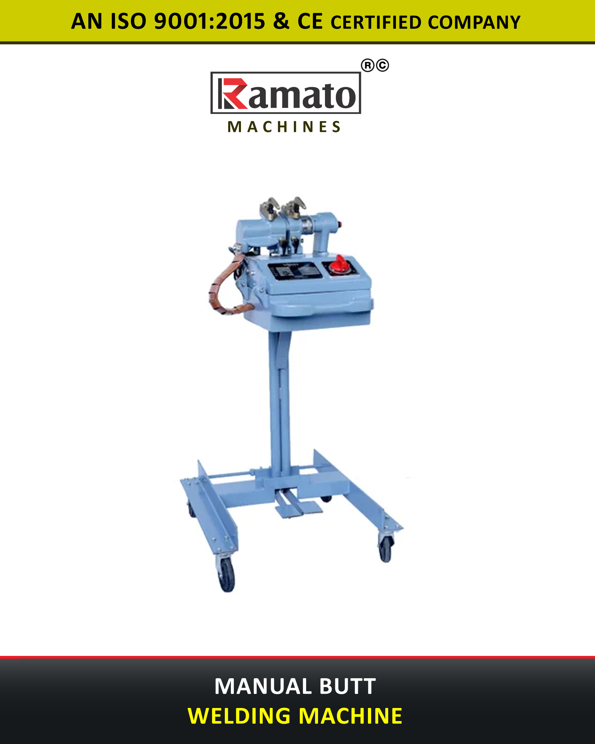 BUTT WELDING MACHINE Manufacturer Exporter in Rajkot Gujarat Bharat (INDIA)