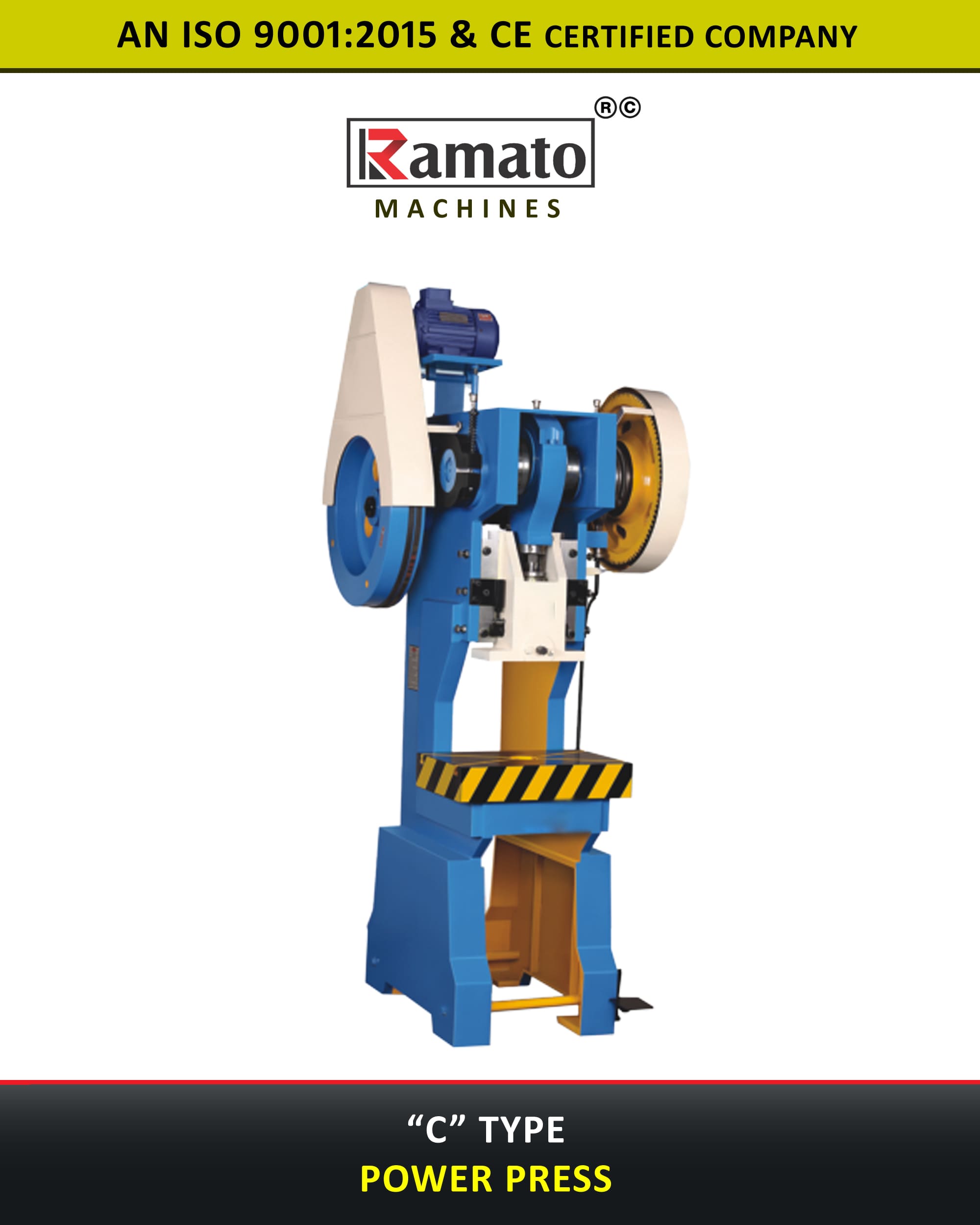 C POWER PRESS Manufacturer Exporter in Rajkot Gujarat Bharat (INDIA)