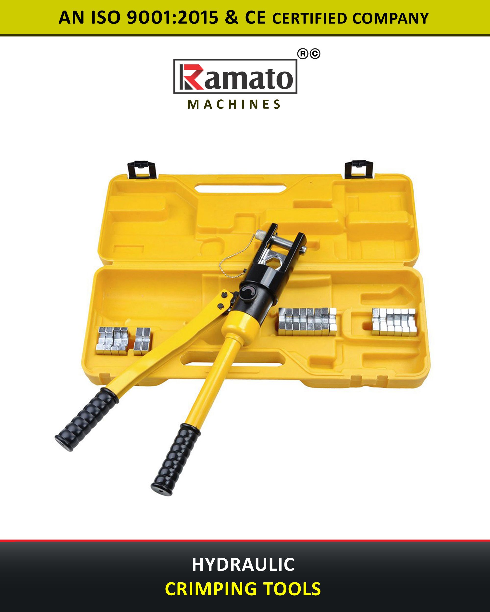 HYDRAULIC CRIMPING TOOLS Manufacturer Exporter in Rajkot Gujarat Bharat (INDIA)