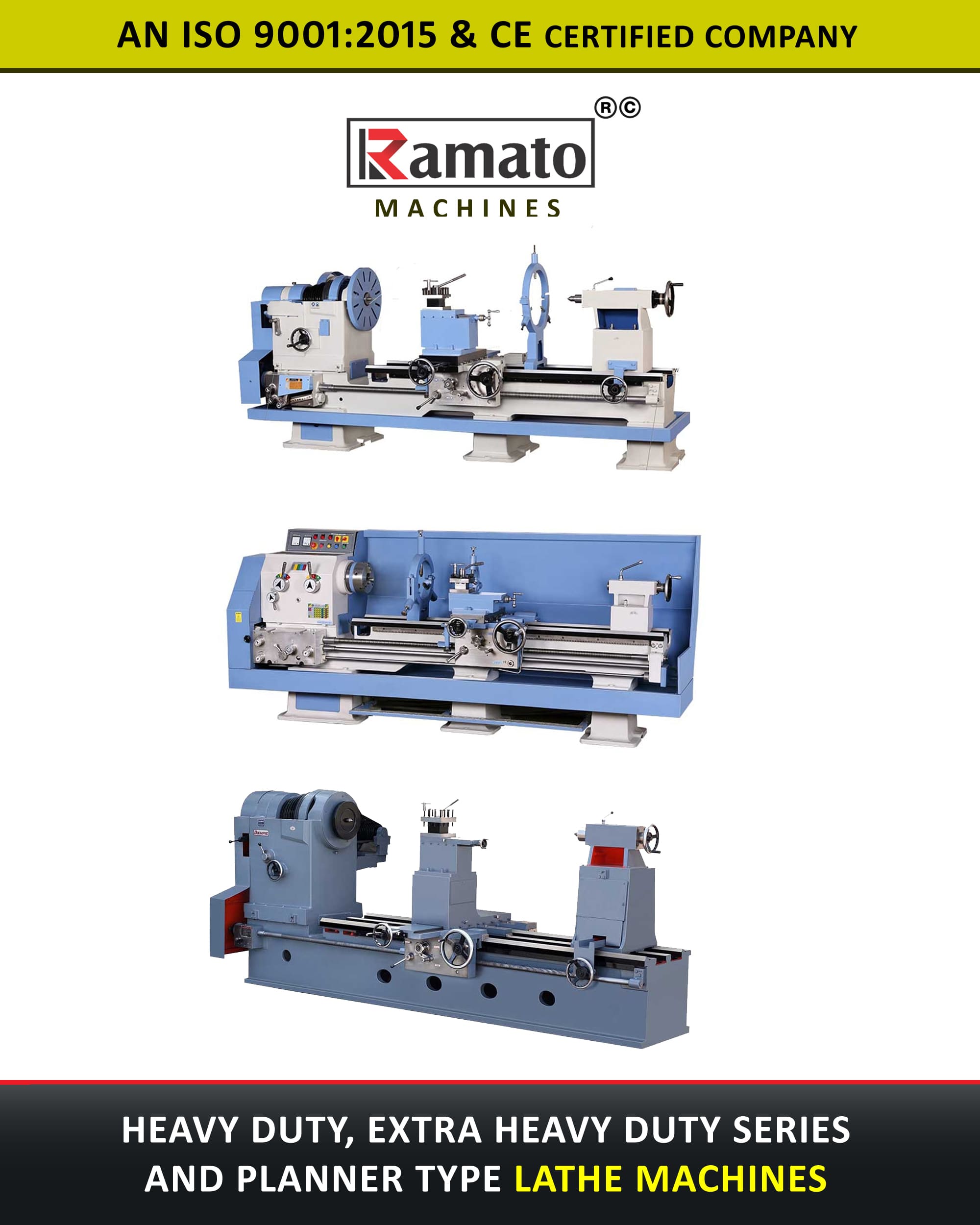 LATHE MACHINERY Manufacturer Exporter in Rajkot Gujarat Bharat (INDIA)