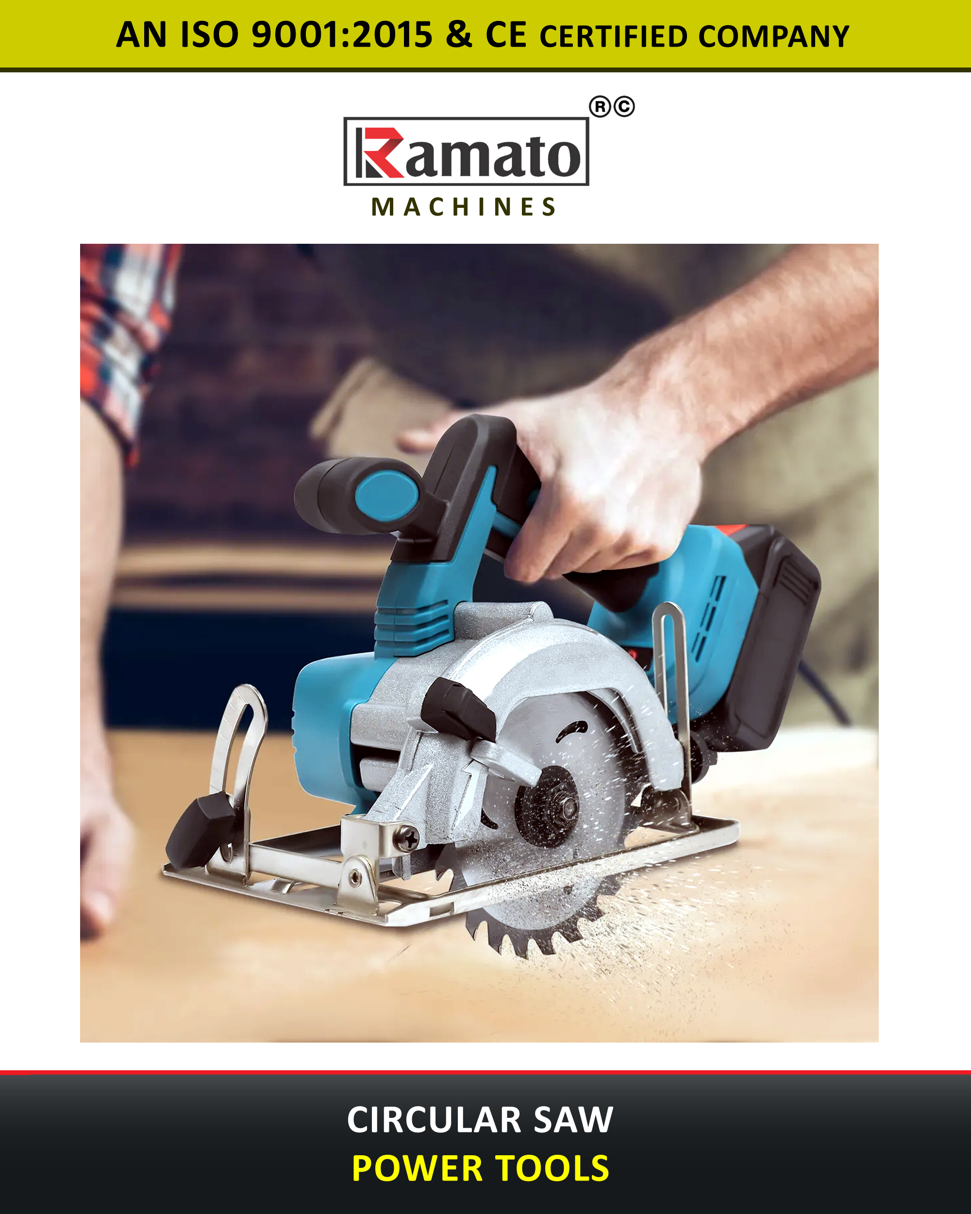 Industrial Wood Working Circular Saw Machine Manufacturer Exporter Rajkot Gujarat Bharat (INDIA)