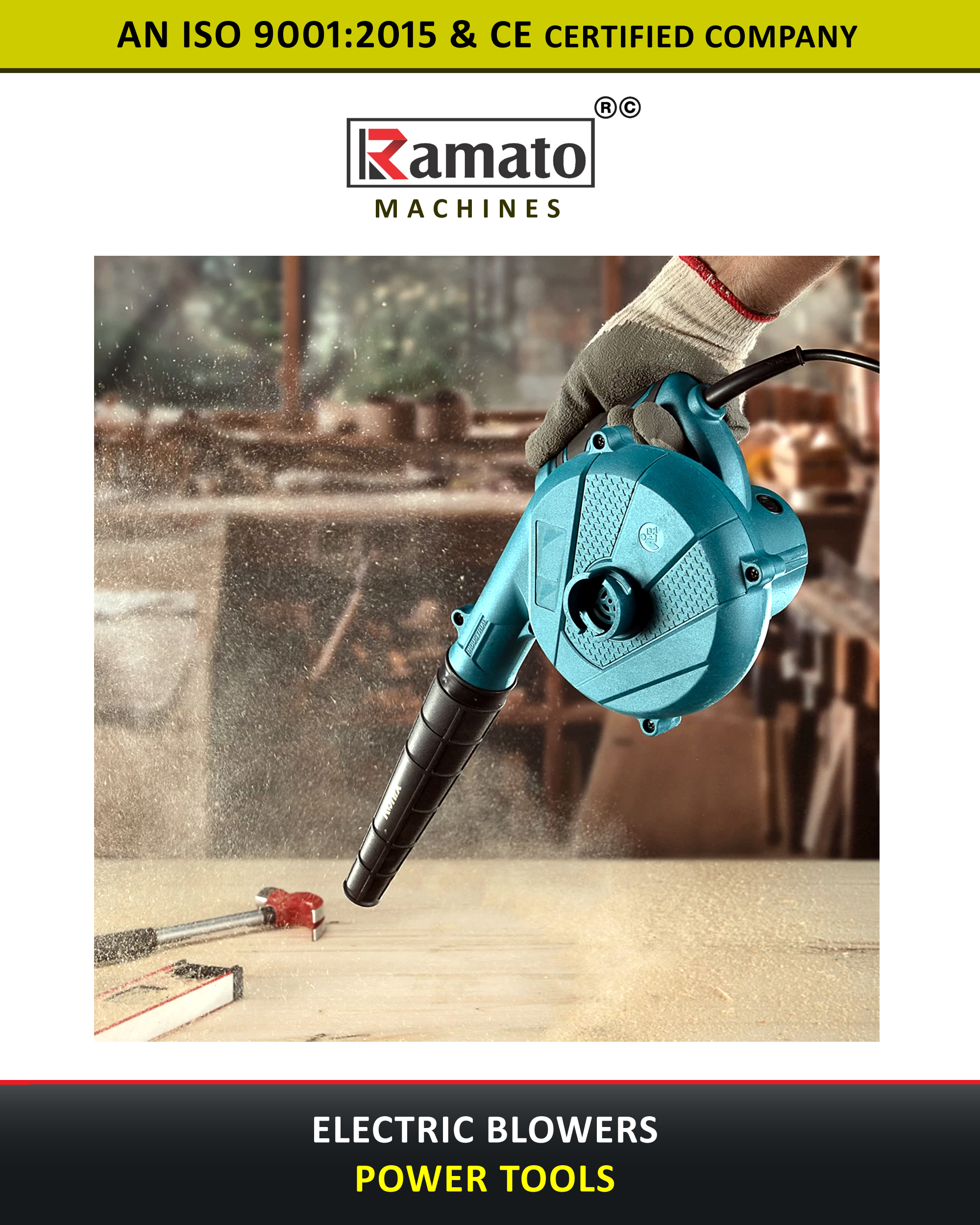 Imported Electric Blowers Manufacturer Exporter Rajkot Gujarat Bharat (INDIA)