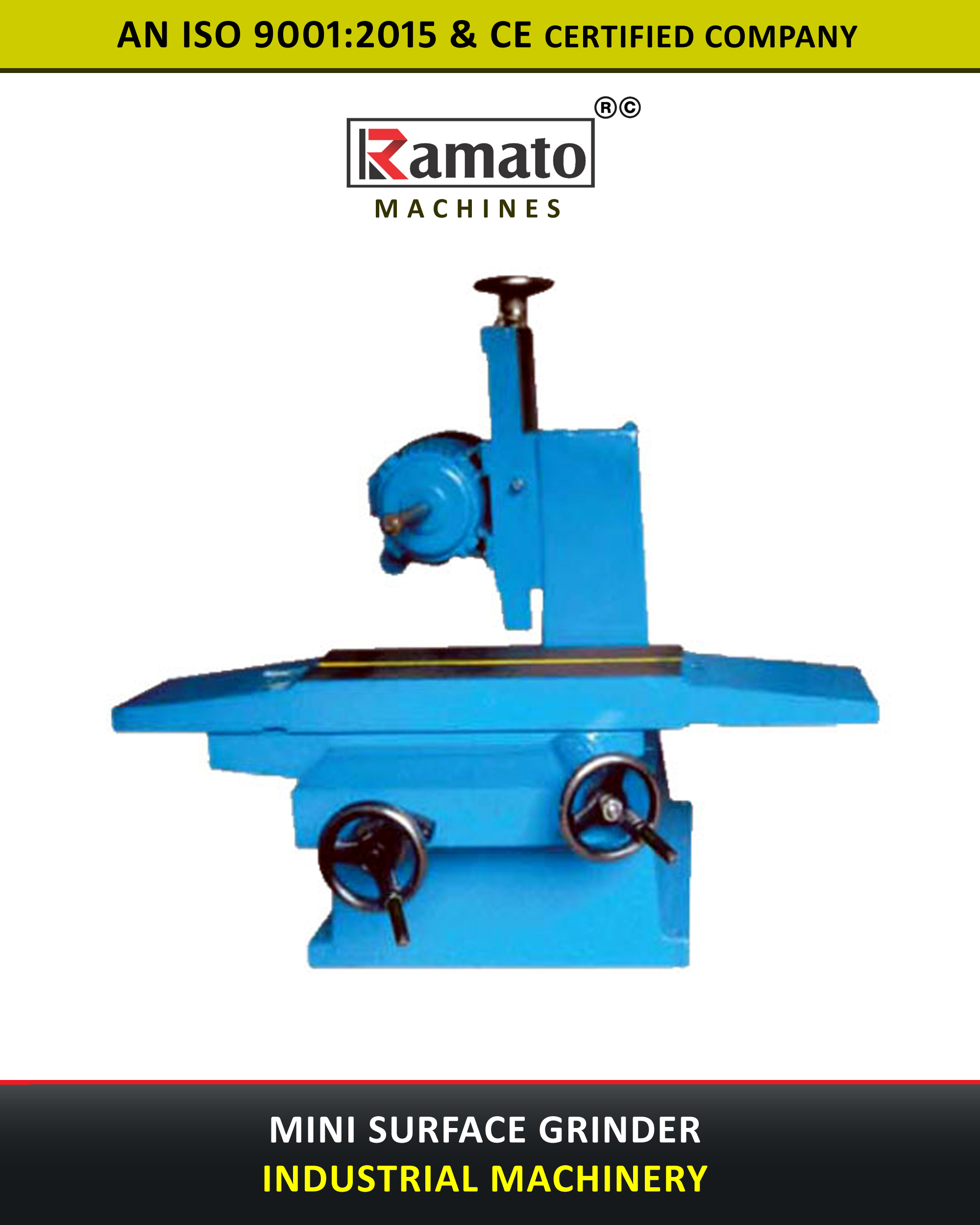 Ramato Mini Surface Grinder Manufacturer Dealer Rajkot Gujarat Bharat INDIA