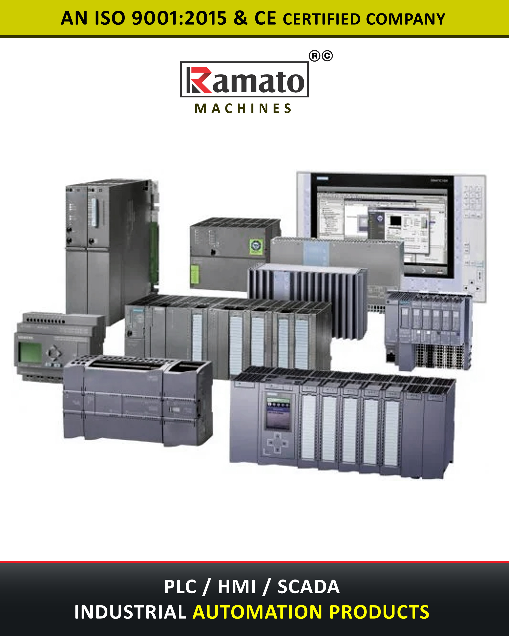 PLC HMI SCADA Manufacturer Exporter Rajkot Gujarat Bharat India