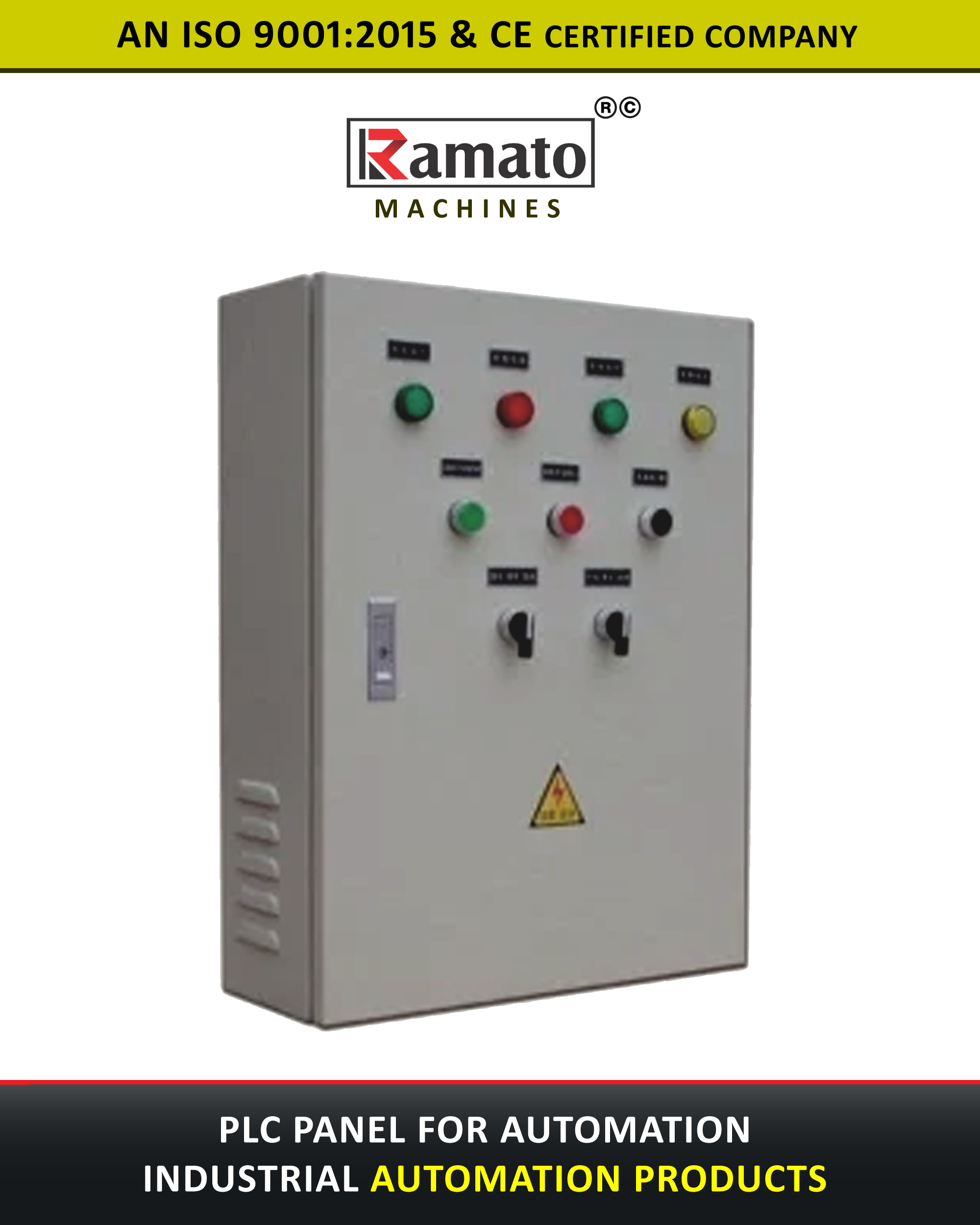 PLC Panel For Automation Manufacturer Exporter Rajkot Gujarat Bharat (INDIA)