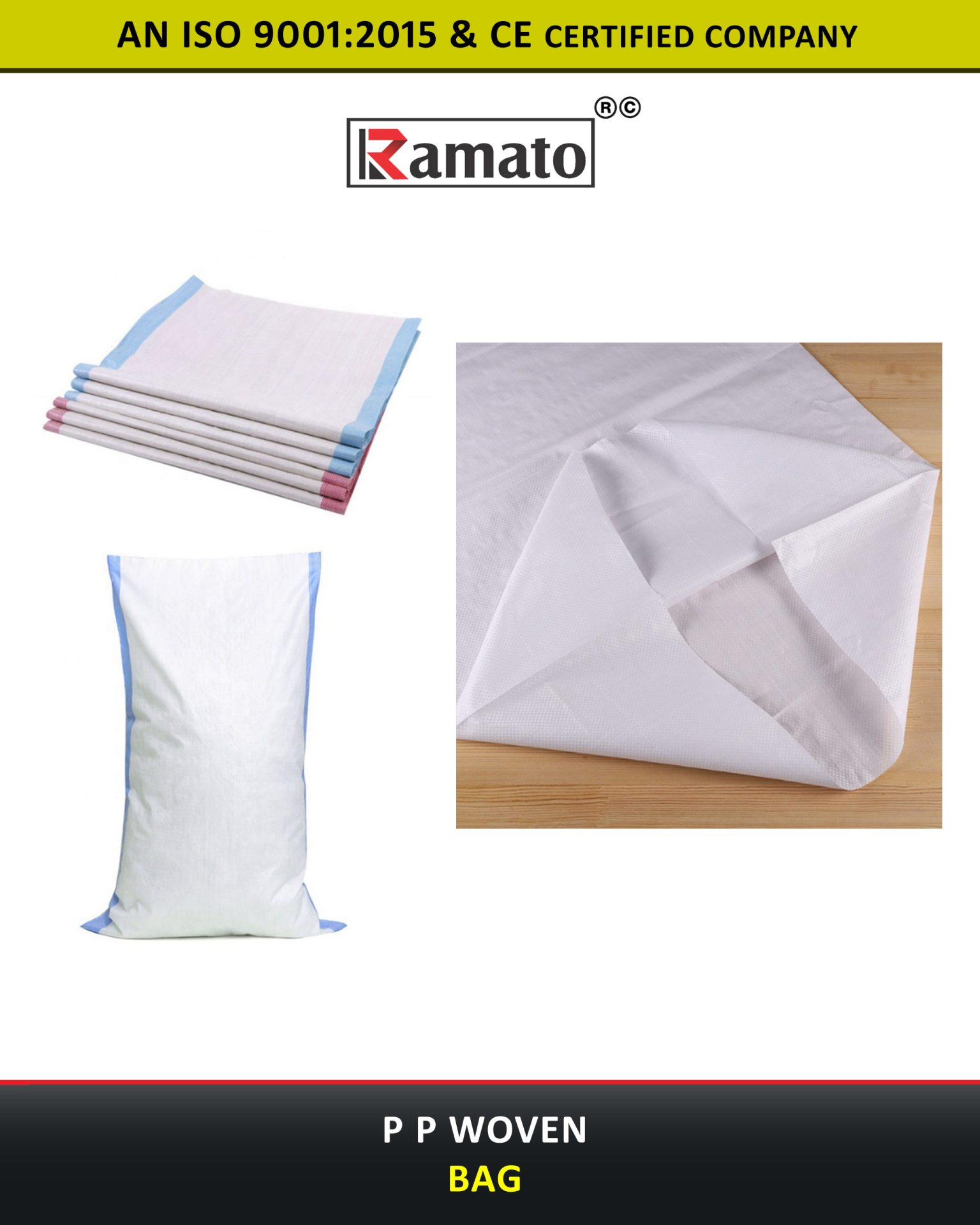 PP Woven Bag Manufacturer Exporter From Rajkot Gujarat Bharat (INDIA)