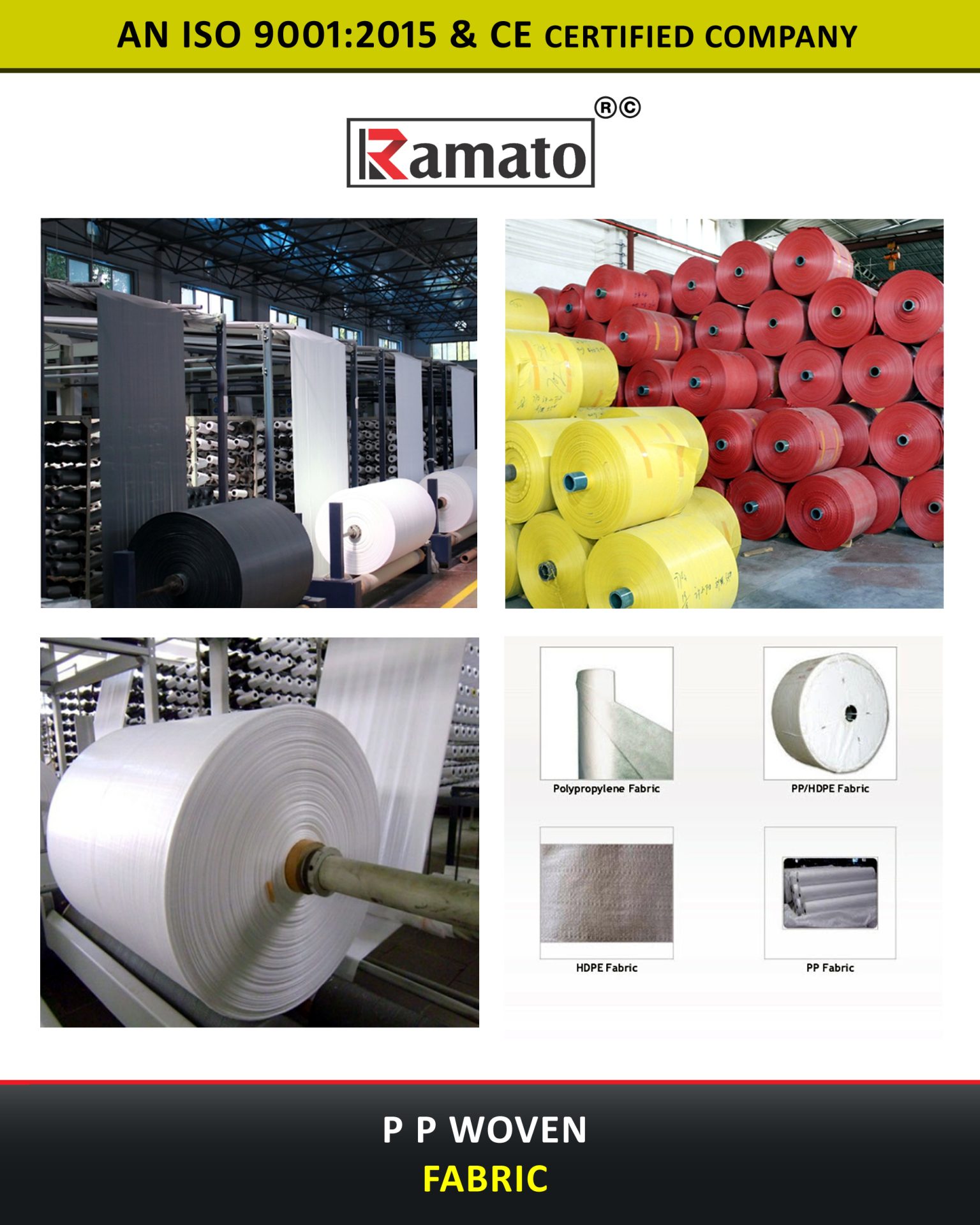 PP Woven Fabric Manufacturer Exporter Rajkot Gujarat Bharat (INDIA)