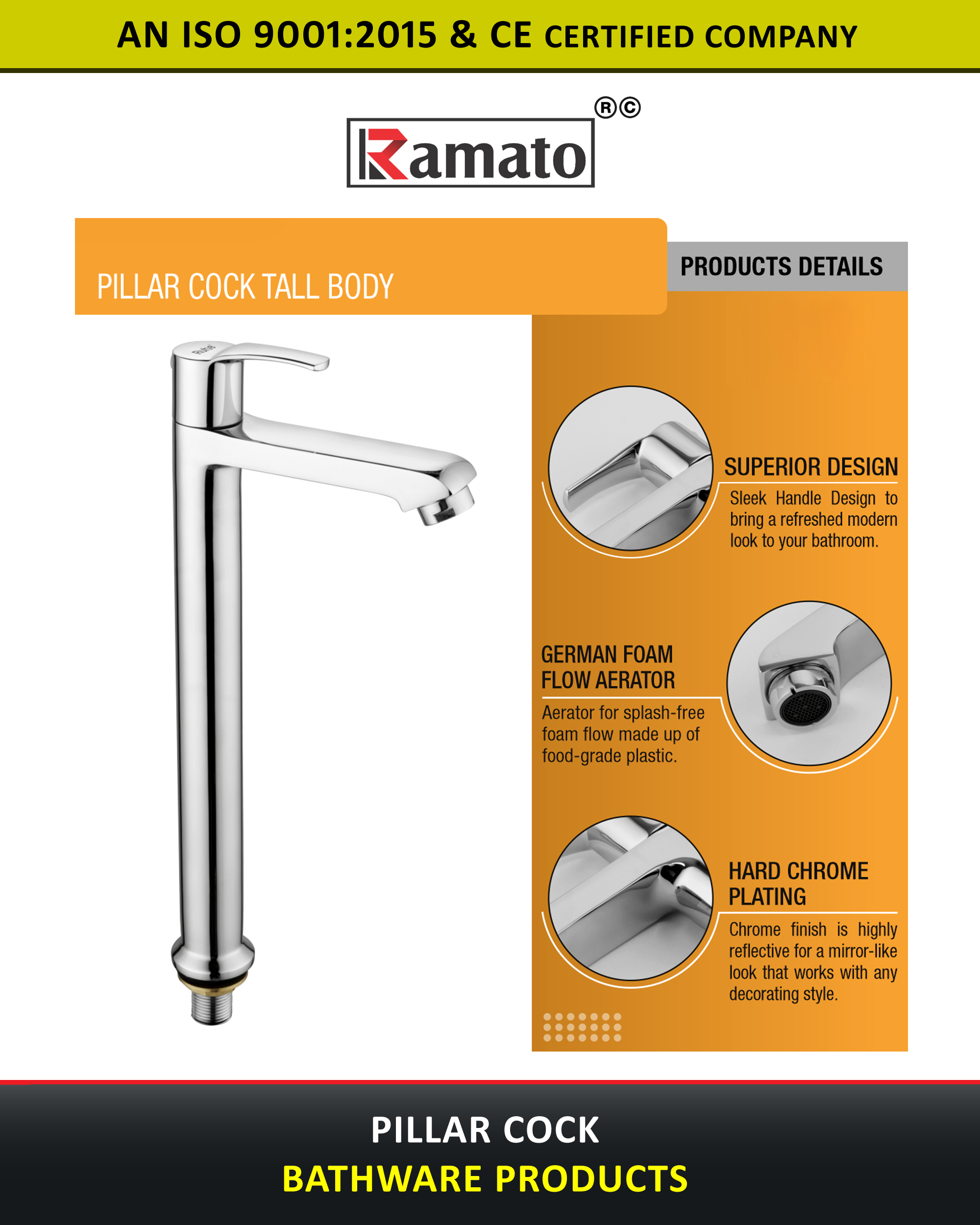 Pillar Cock For Bathware Accessories Products Manufacturer Exporter Rajkot Gujarat Bharat India