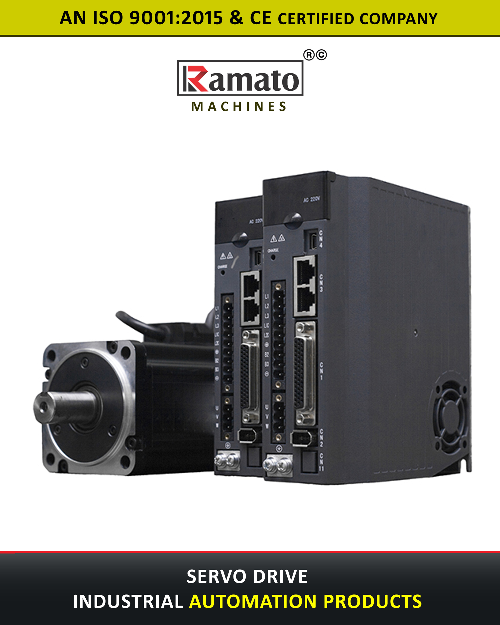 Servo Drive Manufacturer Exporter Rajkot Gujarat Bharat (INDIA)