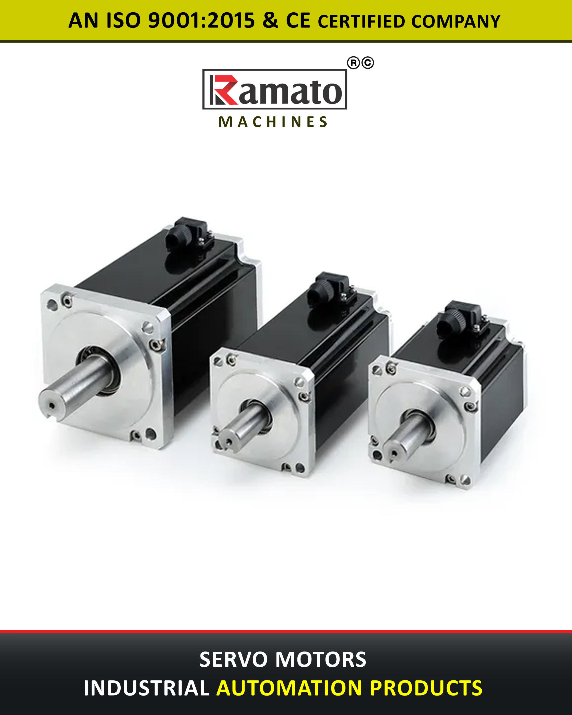 Servo Motors Manufacturer Exporter Rajkot Gujarat Bharat (INDIA)