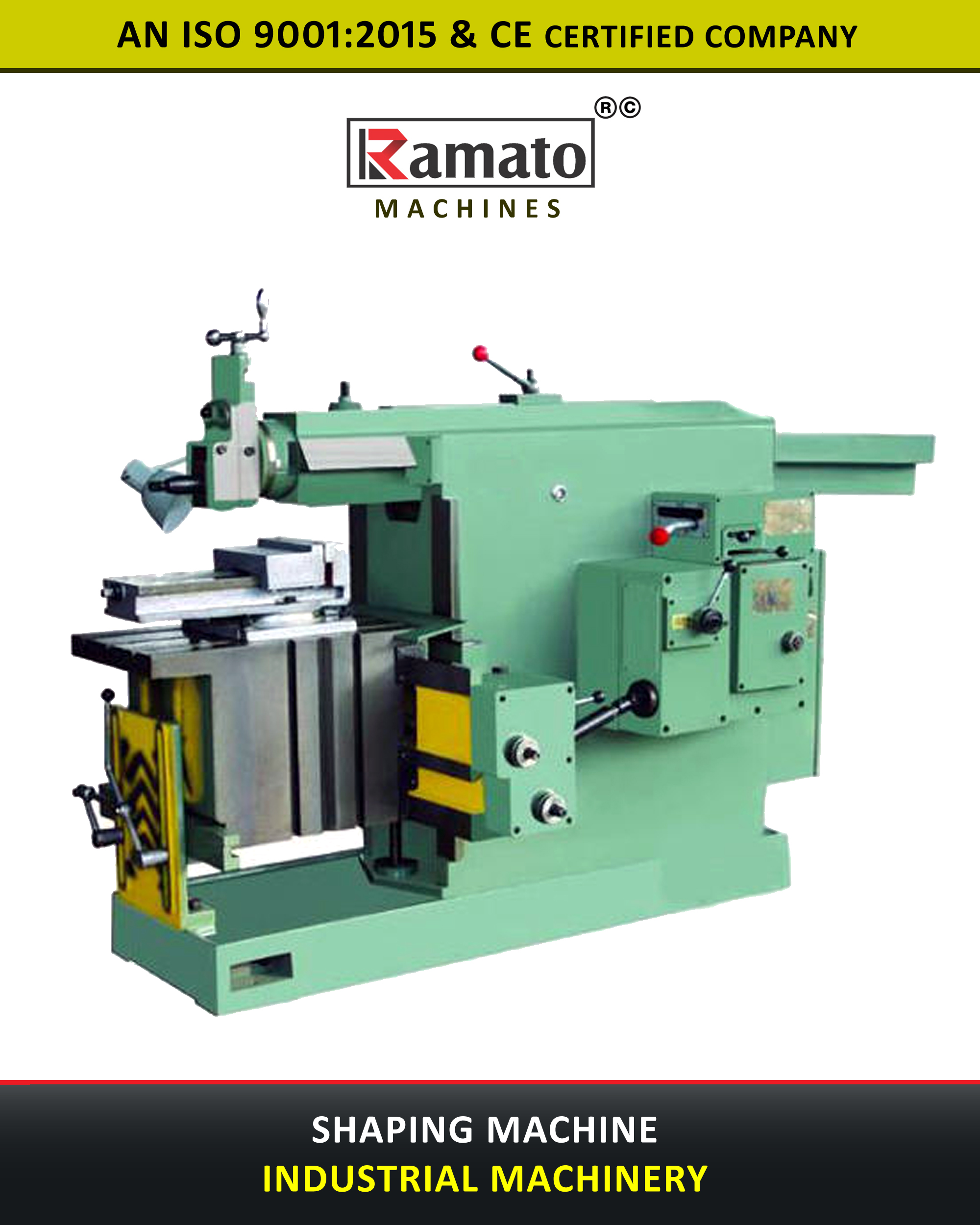 Ramato Industrial Shaping Machine Manufacturer From Rajkot Gujarat Bharat (INDIA)