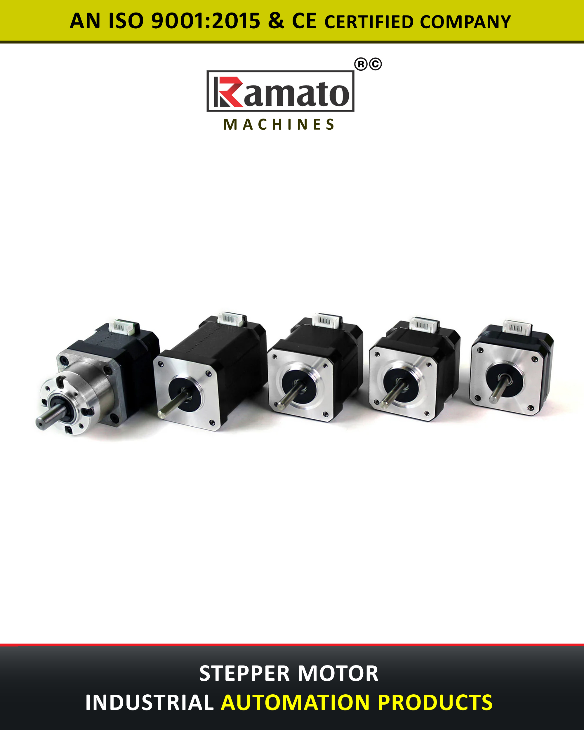 Stepper Motor Manufacturer Exporter Rajkot Gujarat Bharat (INDIA)