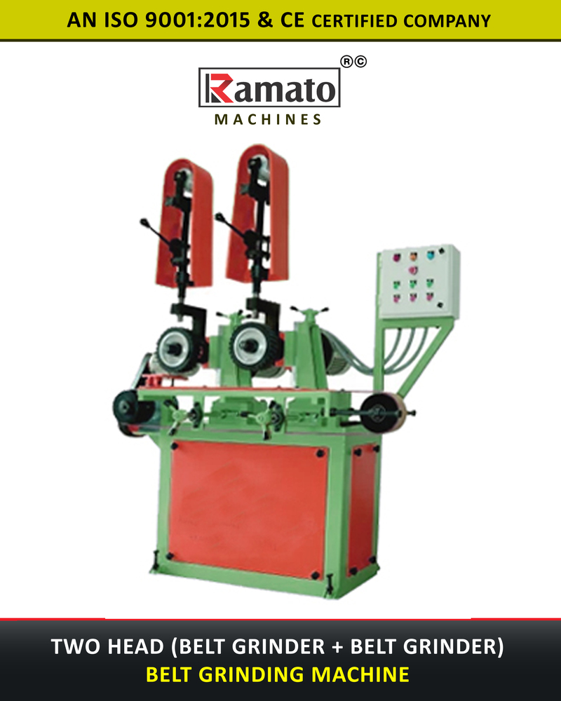 TWO-HEAD-BELT-GRINDER Manufacturer Exporter india