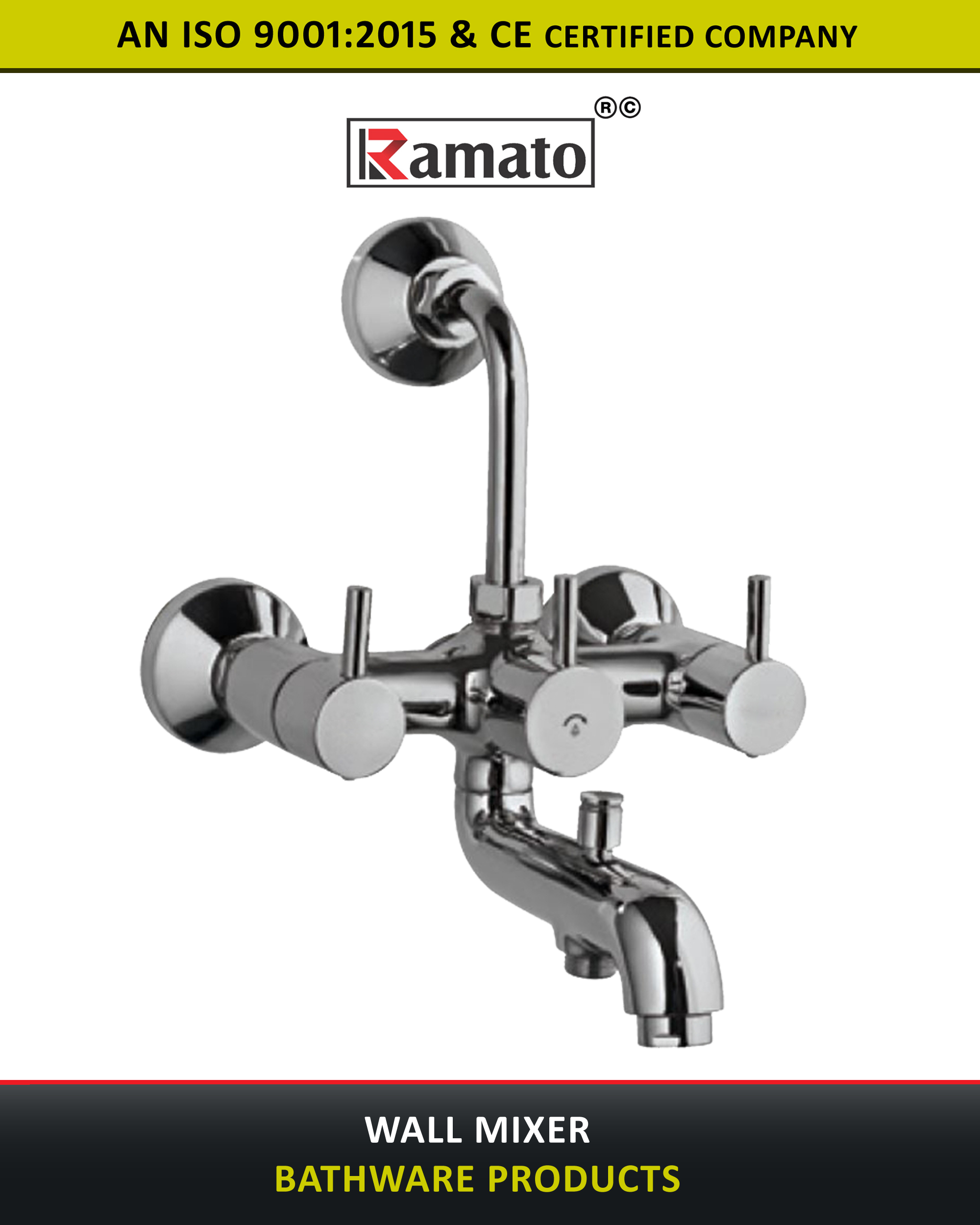 Wall Mixer Manufacturer Exporter in Rajkot Gujarat Bharat India