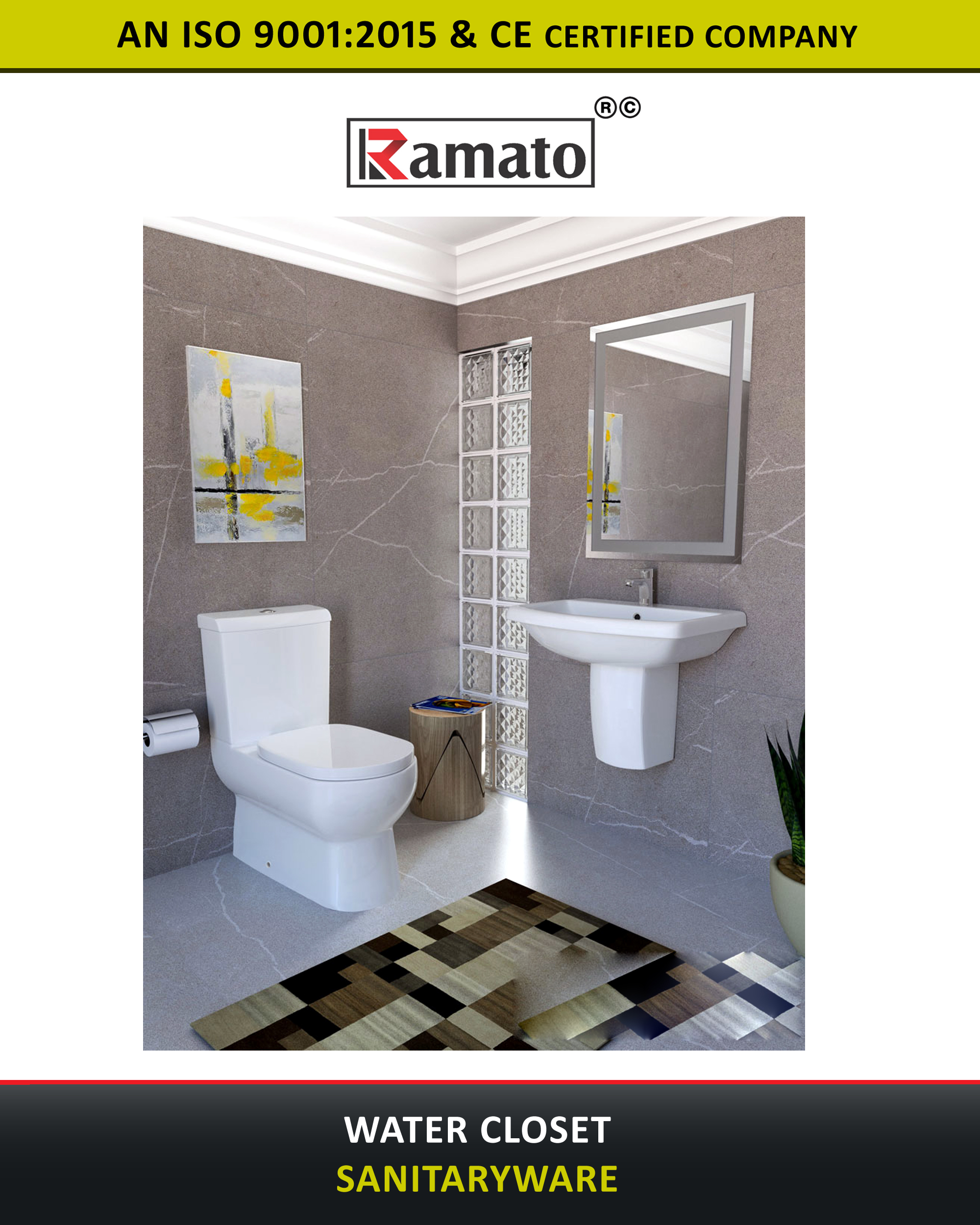 Water Closet Manufacturer Exporter in Rajkot Gujarat Bharat India